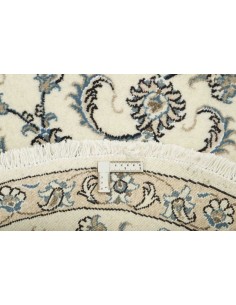 Hand made rug Nain Kashmar Persia cm.100x100 2