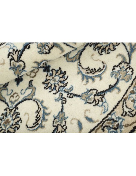 Hand made rug Nain Kashmar Persia cm.100x100