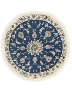 Hand made rug Nain Kashmar Persia cm.100x100