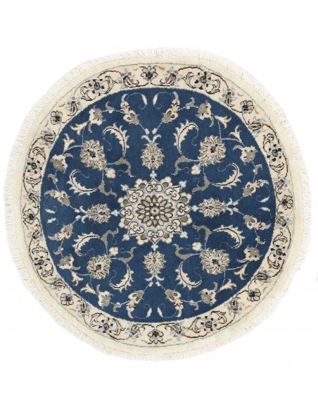 Hand made rug Nain Kashmar Persia cm.100x100
