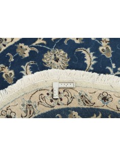 Hand made rug Nain Kashmar Persia cm.100x100 2