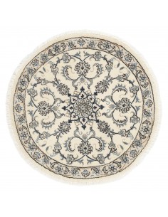 Hand made rug Nain Kashmar Persia cm.100x100