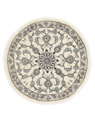 Hand made rug Nain Kashmar Persia cm.100x100