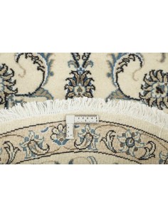 Hand made rug Nain Kashmar Persia cm.100x100 2