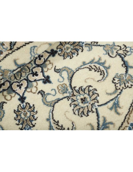 Hand made rug Nain Kashmar Persia cm.100x100