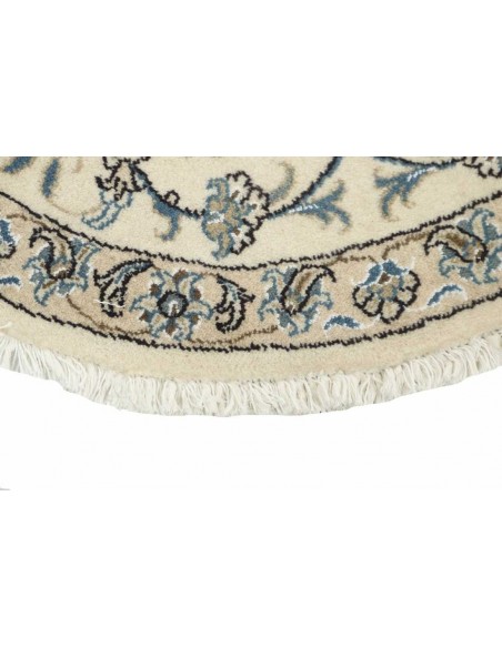 Hand made rug Nain Kashmar Persia cm.100x100