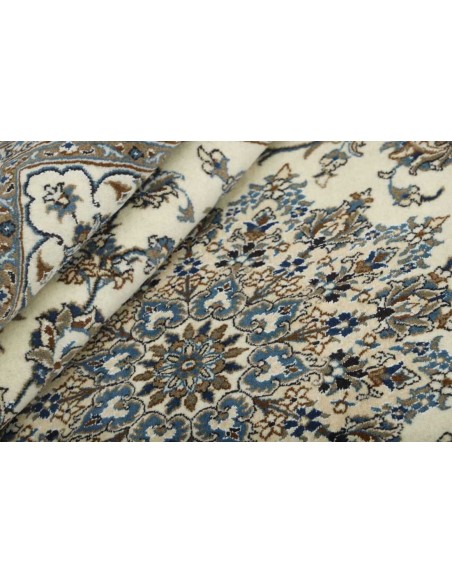 Hand made rug Nain Kashmar Persia cm.294x297