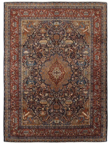 Hand made rug Kashmar Persia cm.291x392