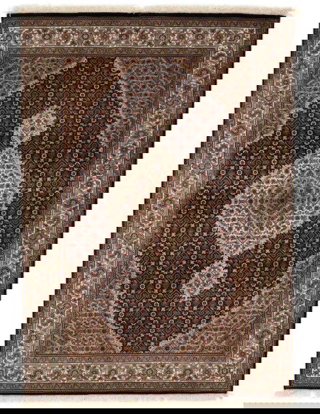 Hand made rug Tabriz Indi India cm.145x203