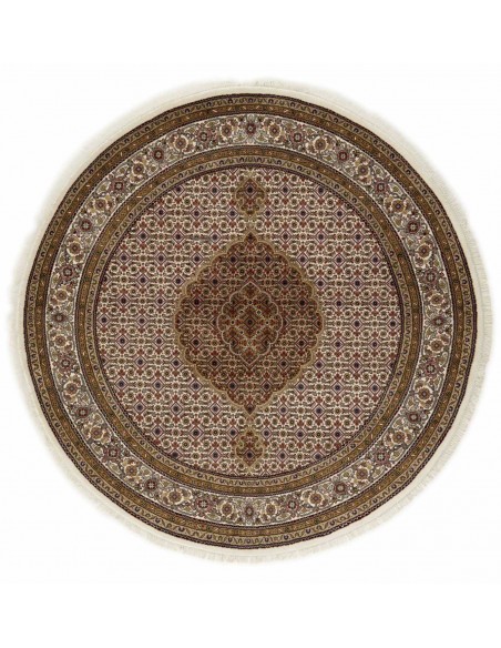 Hand made rug Tabriz Indi India cm.204x204