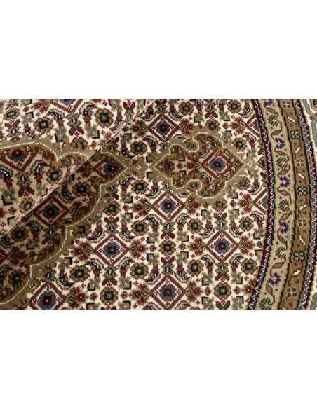 Hand made rug Tabriz Indi India cm.206x206
