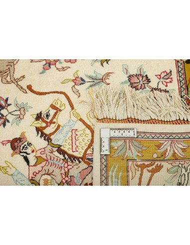 Hand made rug Ghom Silk Persia cm.128x194
