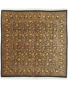 Hand made rug Ghom Silk Persia cm.200x200