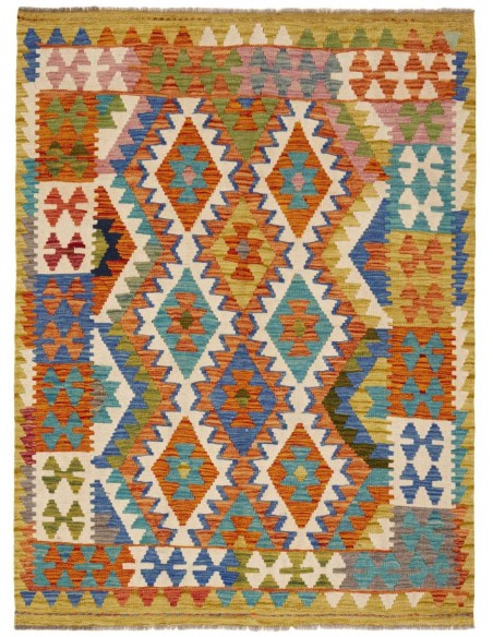 Hand made rug Afghan Kilim Afghanistan cm.131x172