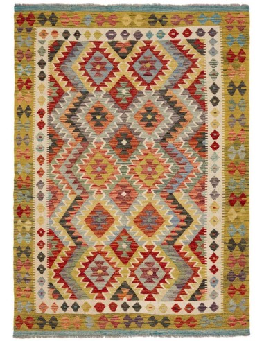 Hand made rug Afghan Kilim Afghanistan cm.141x198