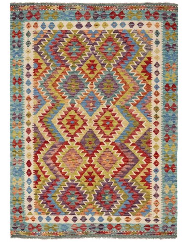 Hand made rug Afghan Kilim Afghanistan cm.144x203