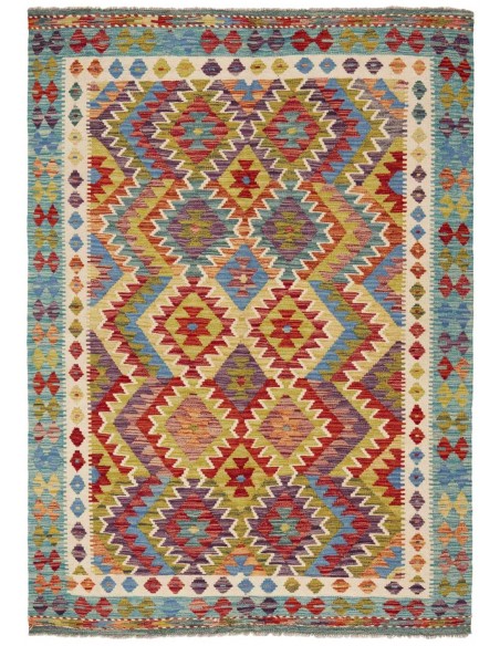 Hand made rug Afghan Kilim Afghanistan cm.144x203