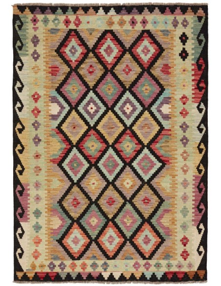Hand made rug Afghan Kilim Afghanistan cm.131x185