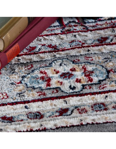 Tappeto Obsession Isfahan 742 grigio