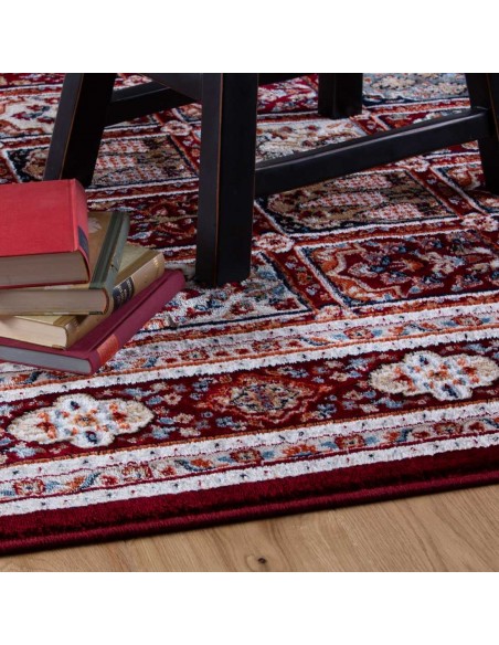 Tappeto Obsession Isfahan 742 rosso