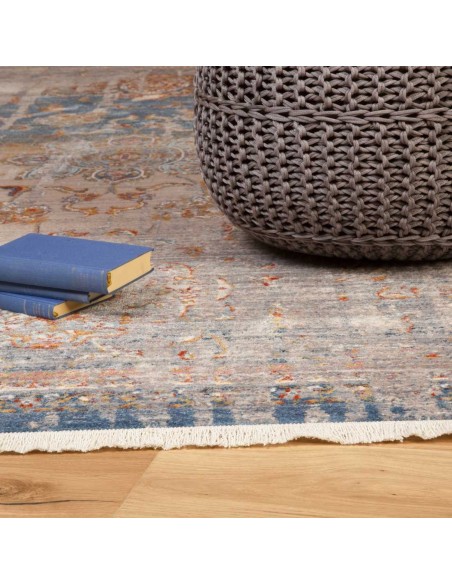 Tappeto Obsession Laos 453 blu