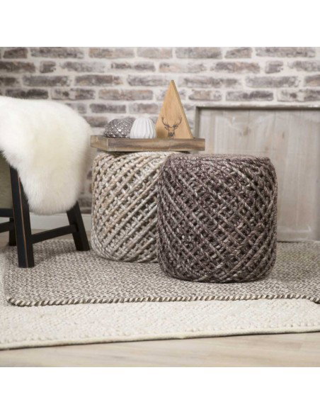 Tappeto Obsession Pouf Royal 888 caffe
