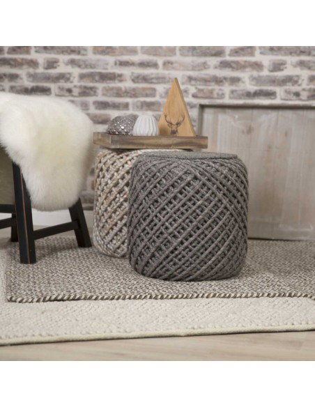 Tappeto Obsession Pouf Royal 888 grafite