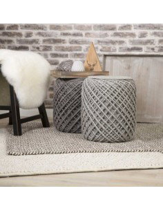 Tappeto Obsession Pouf Royal 888 argento 2