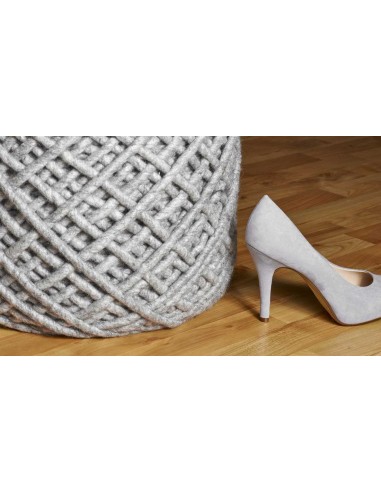 Tappeto Obsession Pouf Royal 888 argento