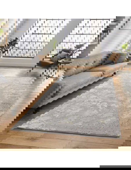 tappeto moderno Apollo 2677 Grey/Gold