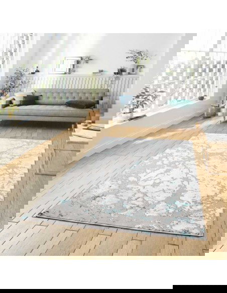 tappeto moderno Apollo 2677 Grey/Green