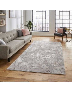 tappeto moderno Apollo 2677 Grey/Rose 2