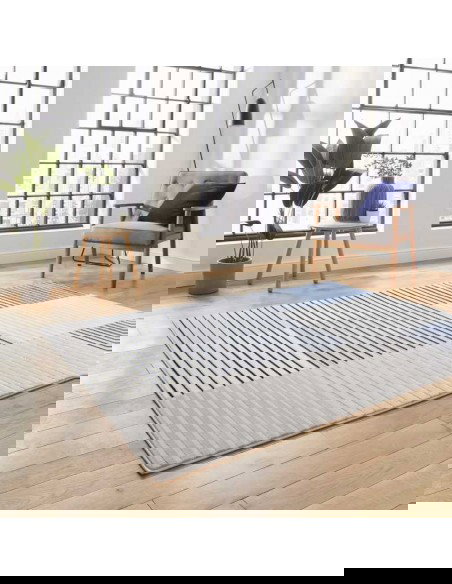 tappeto moderno Apollo 2681 Grey/Navy