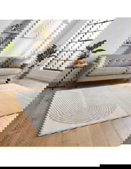 tappeto moderno Apollo 2683 Grey/Gold