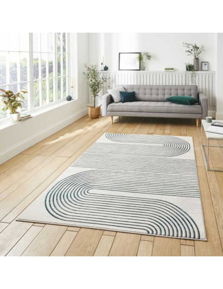 tappeto moderno Apollo 2683 Grey/Green