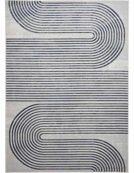 tappeto moderno Apollo 2683 Grey/Navy