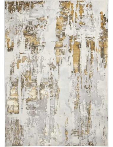 tappeto moderno Apollo GR579 Grey/Gold