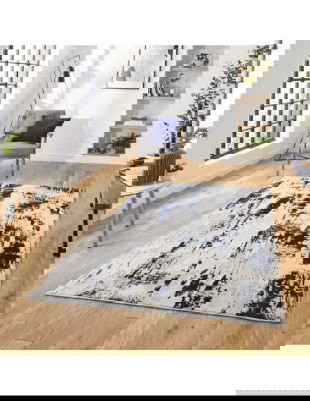 tappeto moderno Apollo GR579 Grey/Navy