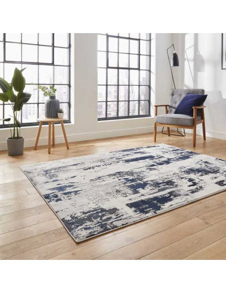 tappeto moderno Apollo GR579 Grey/Navy