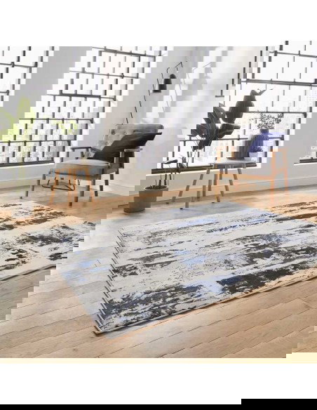 tappeto moderno Apollo GR579 Grey/Navy