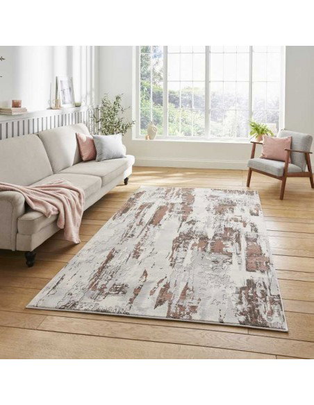 tappeto moderno Apollo GR579 Grey/Rose