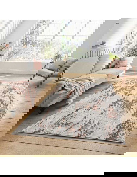 tappeto moderno Apollo GR579 Grey/Rose