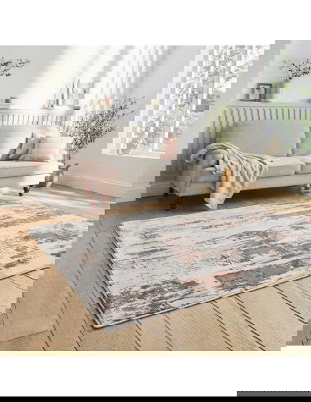 tappeto moderno Apollo GR579 Grey/Rose