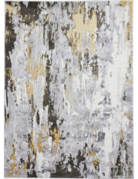 tappeto moderno Apollo GR580 Grey/Gold