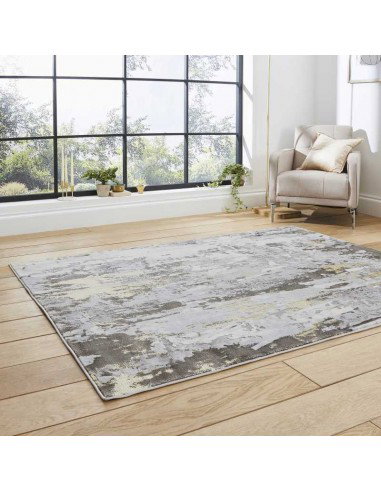tappeto moderno Apollo GR580 Grey/Gold