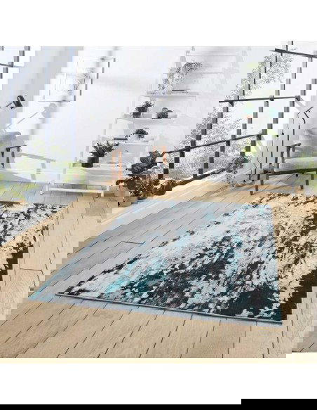 tappeto moderno Apollo GR580 Grey/Green