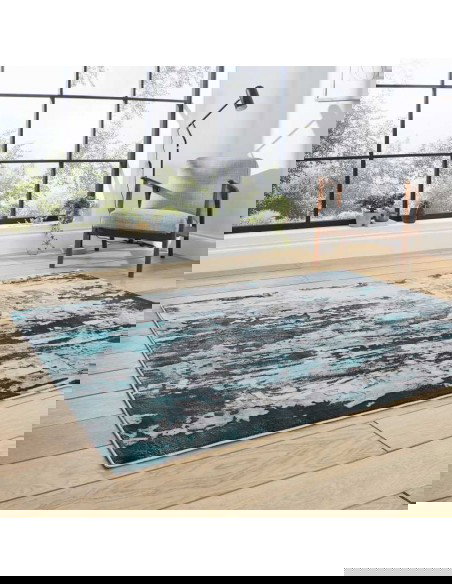 tappeto moderno Apollo GR580 Grey/Green