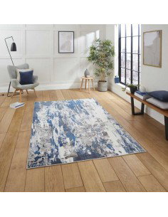 tappeto moderno Apollo GR580 Grey/Navy 2