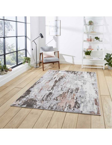 tappeto moderno Apollo GR580 Grey/Rose