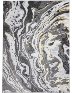 tappeto moderno Apollo GR584 Grey/Gold